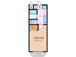 西別所駅 徒歩14分 2階の物件間取画像